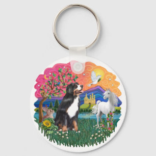 Berner Sennenhund Schlüsselanhänger