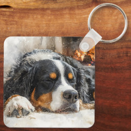 Berner Sennenhund Schlüsselanhänger