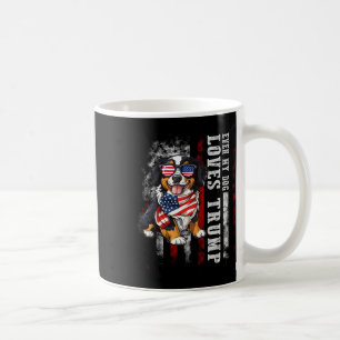 Berner Sennenhund Sogar mein Hund liebt Trump Lust Kaffeetasse