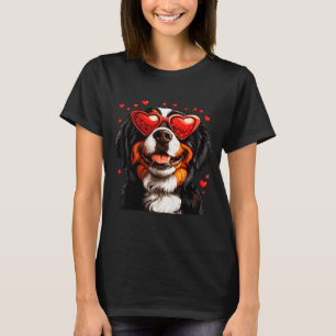 Berner Sennenhund Süß Berner Hund Liebhaber Valent T-Shirt