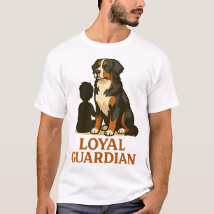Berner Sennenhund Treuer Familienwächter T-Shirt