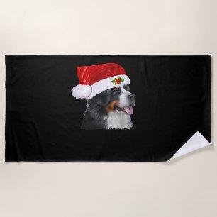 Berner Sennenhund Weihnachts-Shirt Hund Weihnachte Strandtuch