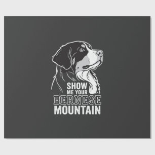 Berner Sennenhund Zeig mir deinen Geschenkpapier
