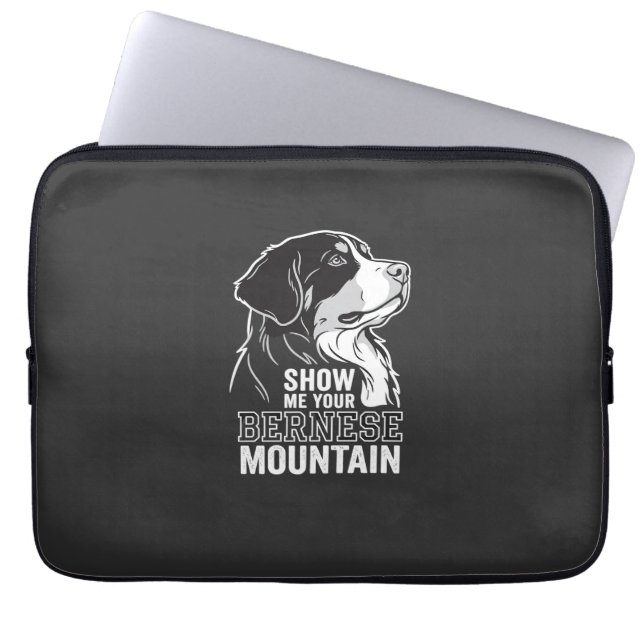 Berner Sennenhund Zeig mir deinen Laptopschutzhülle (Vorderseite)