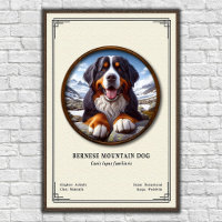 Berner Sennenhund Zoologie-Serie