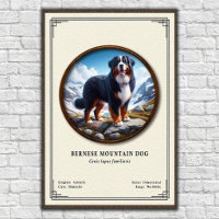 Berner Sennenhund Zoologie-Serie
