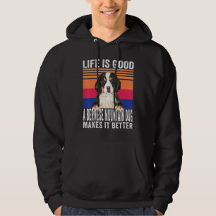 Berner Sennenhunde machen Ihr Leben gut Vintage Hoodie