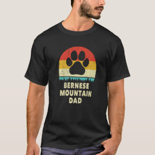 Berner Vater für Männer Berner Sennenhund Vintage T-Shirt