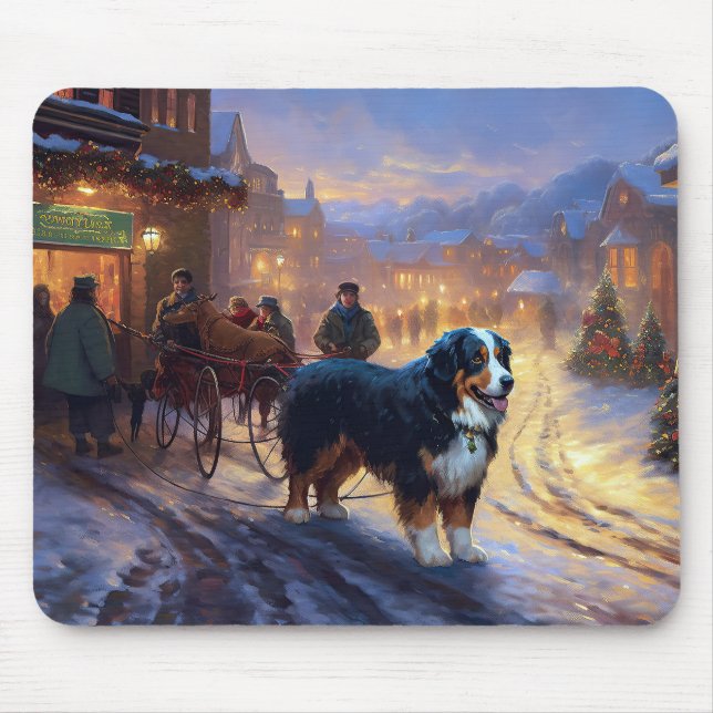 Berner Weihnachtsfestzeit Mousepad (Vorne)