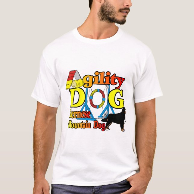 Bernese Agility Gifts T-Shirt (Vorderseite)