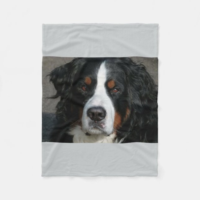 bernese Berg dog.png Fleecedecke (Vorderseite)