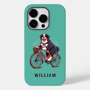 Bernese Dog Biker, Bike-Abenteuer Case-Mate iPhone 14 Pro Hülle
