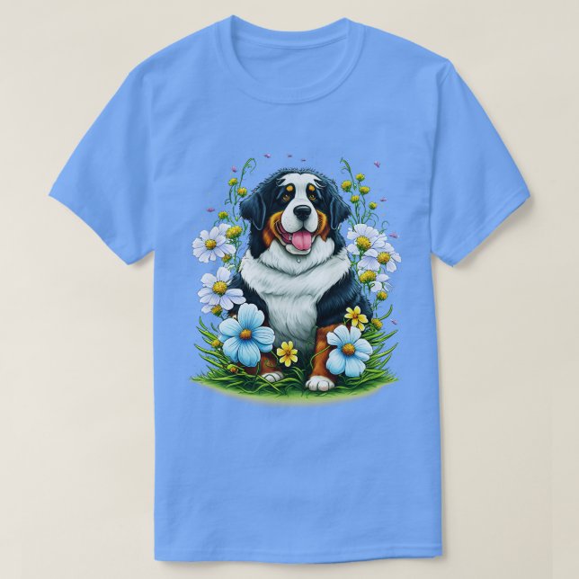 Bernese Dog Liebhaber T-Shirt (Design vorne)