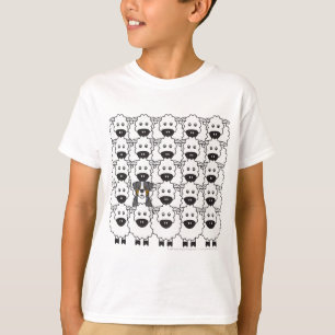 Bernese Gebirgshund in den Schafen T-Shirt