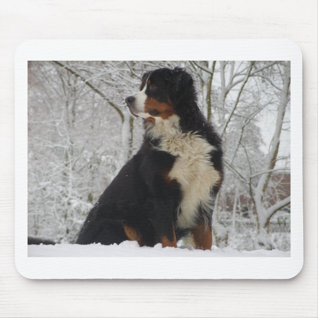 Bernese Gebirgshund Mousepad (Vorne)