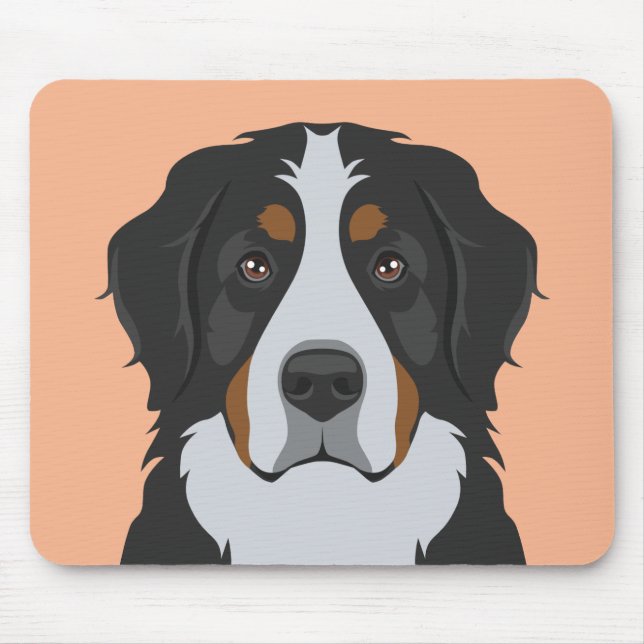 Bernese Gebirgshund Mousepad (Vorne)