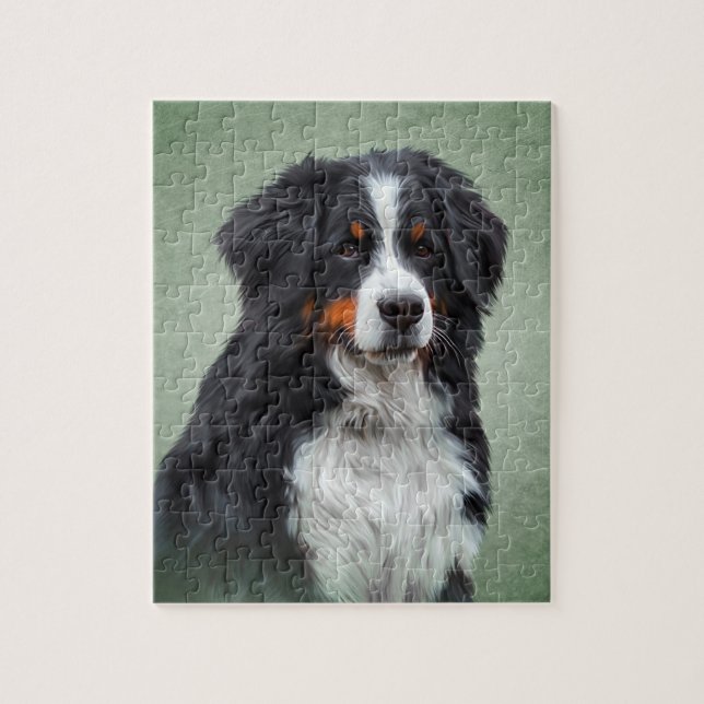 Bernese Gebirgshund Puzzle (Vertikal)
