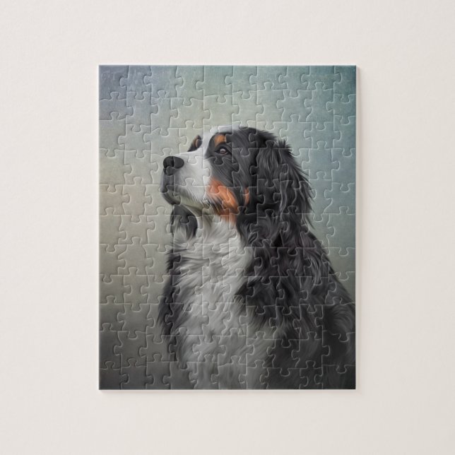 Bernese Gebirgshund Puzzle (Vertikal)