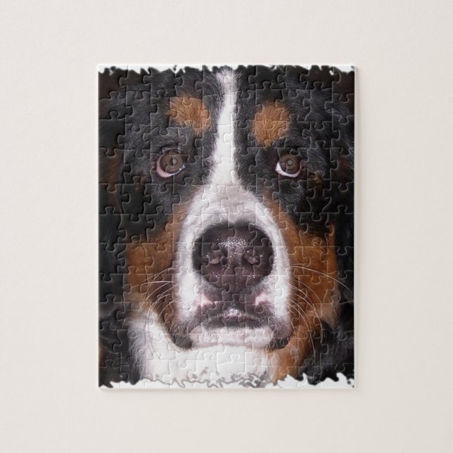 : Bernese Gebirgshunde" "großer Hunde" Hund Puzzle (Vertikal)