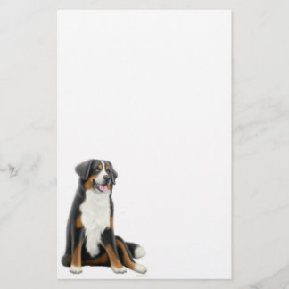 Bernese Gebirgshundebriefpapier Briefpapier
