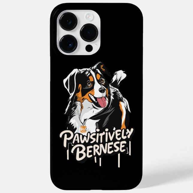 Bernese Graffiti - Bernese Dog Lovers Case-Mate iPhone Hülle (Rückseite)