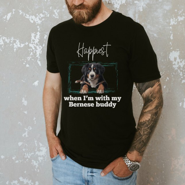 Bernese Lovers, Bernese Mountain Dog T-Shirt (Von Creator hochgeladen)