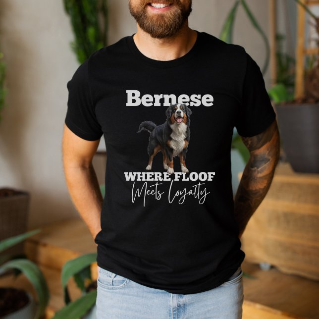 Bernese Lovers, Bernese Mountain Dog T-Shirt (Von Creator hochgeladen)