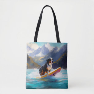 Bernese Mountain Beach Surf Malerei