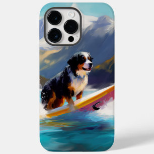 Bernese Mountain Beach Surf Malerei Case-Mate iPhone 14 Pro Max Hülle