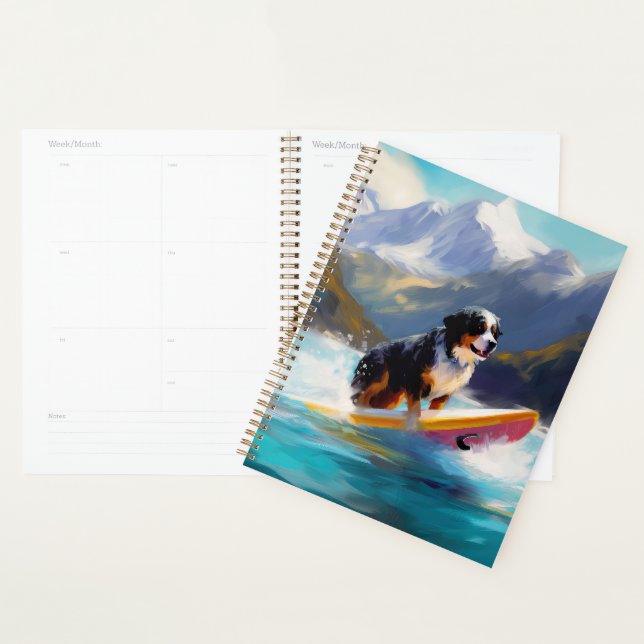 Bernese Mountain Beach Surf Malerei Planer (Anzeige)