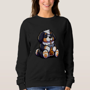 Bernese Mountain Bubble Tee Dog Funny Boba