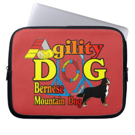 Bernese Mountain Dog Agility Laptopschutzhülle