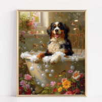 Bernese Mountain Dog Art, Bäder Kunst