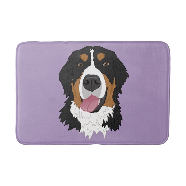 Bernese Mountain Dog Badematte (Vorderseite)