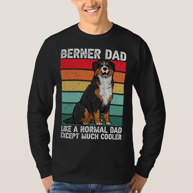 Bernese Mountain Dog Berner Dad T-Shirt (Vorderseite)
