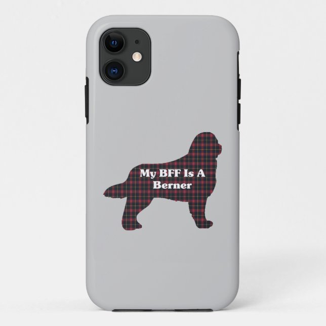 Bernese Mountain Dog BESTE FREUNDIN Case-Mate iPhone Hülle (Rückseite)