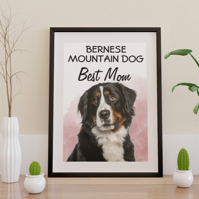 Bernese Mountain Dog Beste Mama Poster (Von Creator hochgeladen)