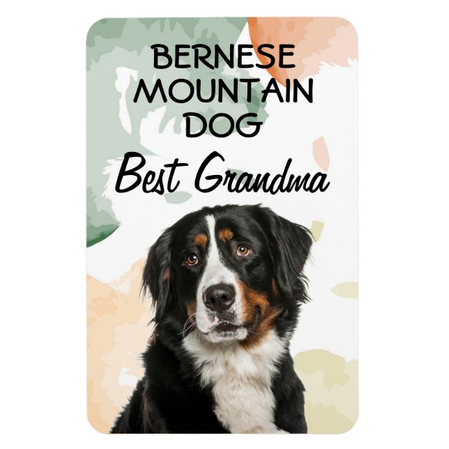 Bernese Mountain Dog Bestes Oma Magnet (Vertikal)