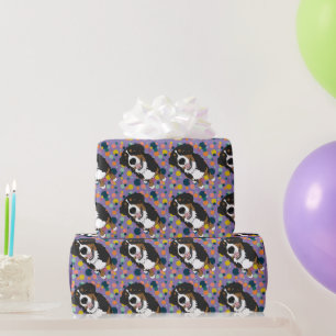 Bernese Mountain Dog Birthday Geschenkpapier