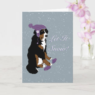 Bernese Mountain Dog Card Karte