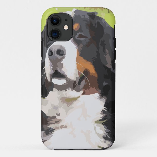 Bernese Mountain Dog Case-Mate iPhone Hülle (Rückseite)