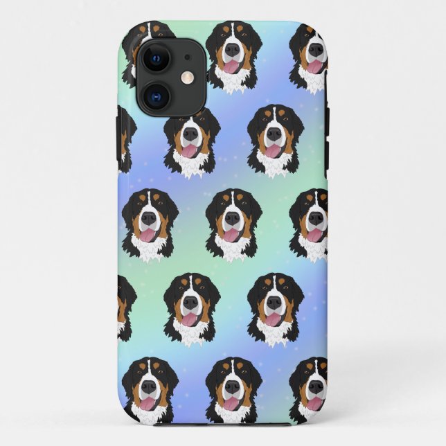 Bernese Mountain Dog Case-Mate iPhone Hülle (Rückseite)