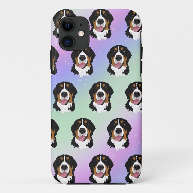 Bernese Mountain Dog Case-Mate iPhone Hülle (Rückseite)