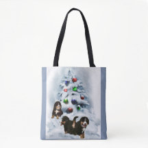 Bernese Mountain Dog Christmas