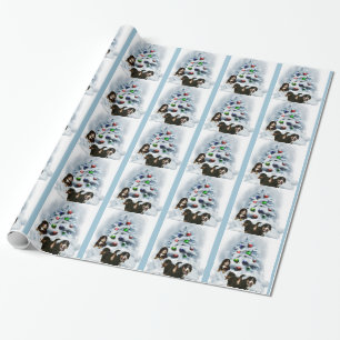 Bernese Mountain Dog Christmas Geschenkpapier