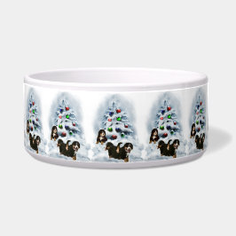 Bernese Mountain Dog Christmas Napf