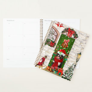 Bernese Mountain Dog Christmas Planer