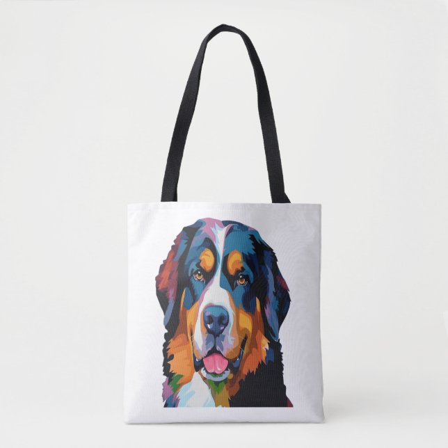 Bernese Mountain Dog Colorful (Vorderseite)