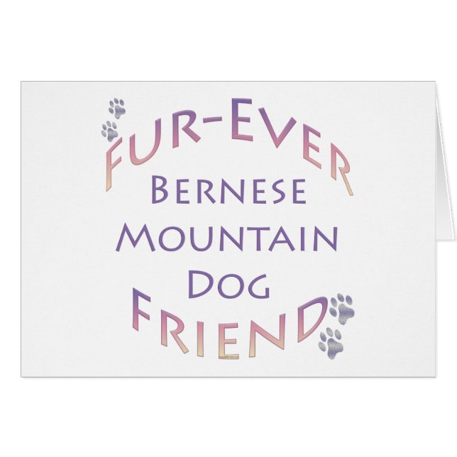 Bernese Mountain Dog Furever (Vorderseite (Horizontal))