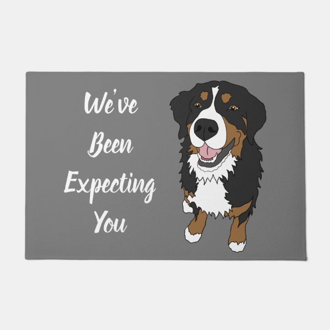 Bernese Mountain Dog Fußmatte (Vorderseite)